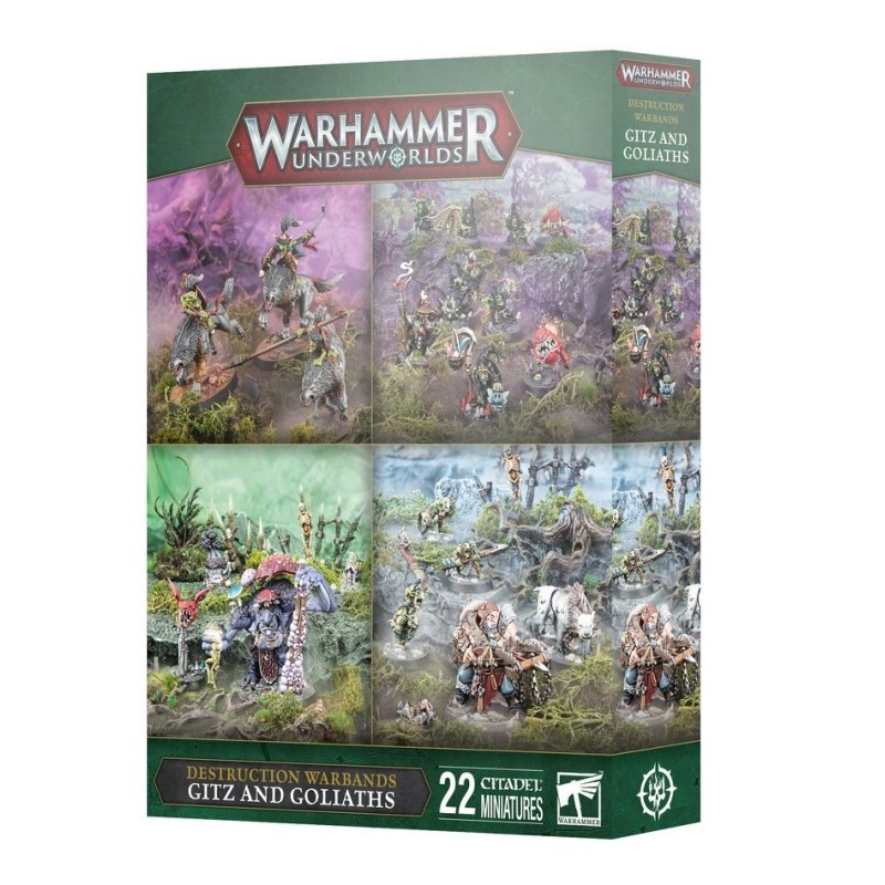 Destruction Warbands: Gitz and Goliaths. Destruction Warbands: Gitz and Goliaths.