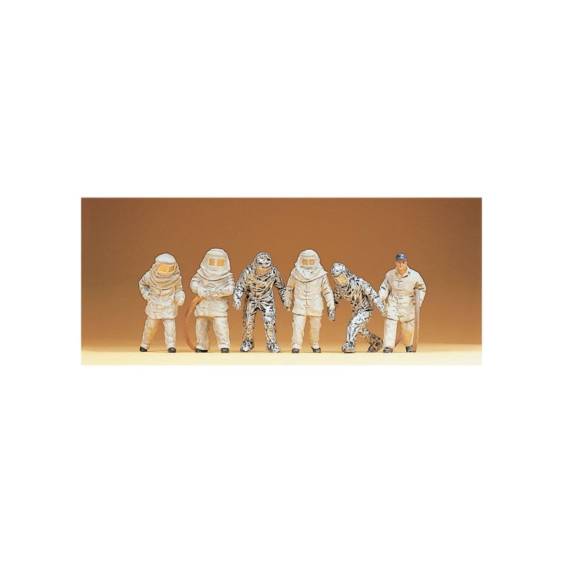 Bomberos de servicios especiales. PREISER 14205