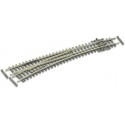 Desvío curvo de izquierda electrofrog. PECO SL-E387F