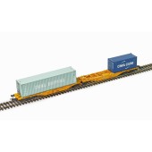 Carro a pianale tipo Sggmrss, Continental Rail. Contenitori CS+CMA.