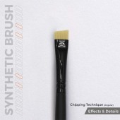 Pincel Chipping, angular.