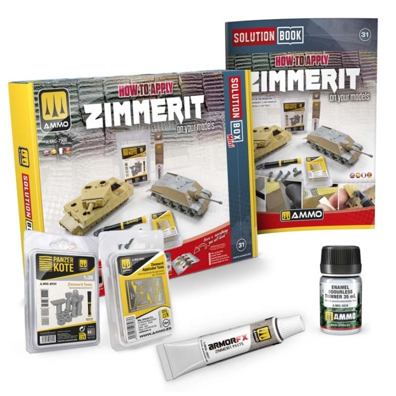 Solution Box Mini : Comment appliquer Zimmerit à grande échelle.