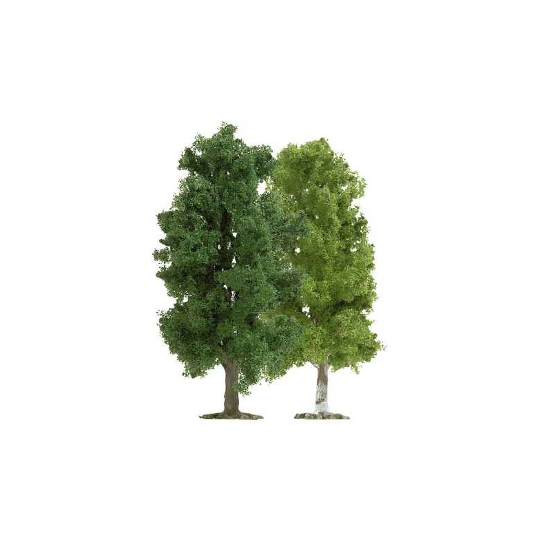 2 deciduous trees. BUSCH 6740 2 deciduous trees. BUSCH 6740