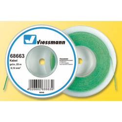 Green wire, 0.14 mm. VIESSMANN 68663