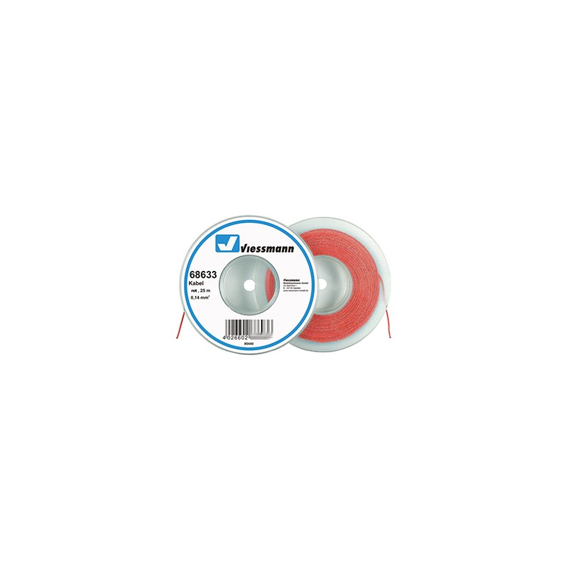 Cable rojo de 0.14 mm. VIESSMANN 68633