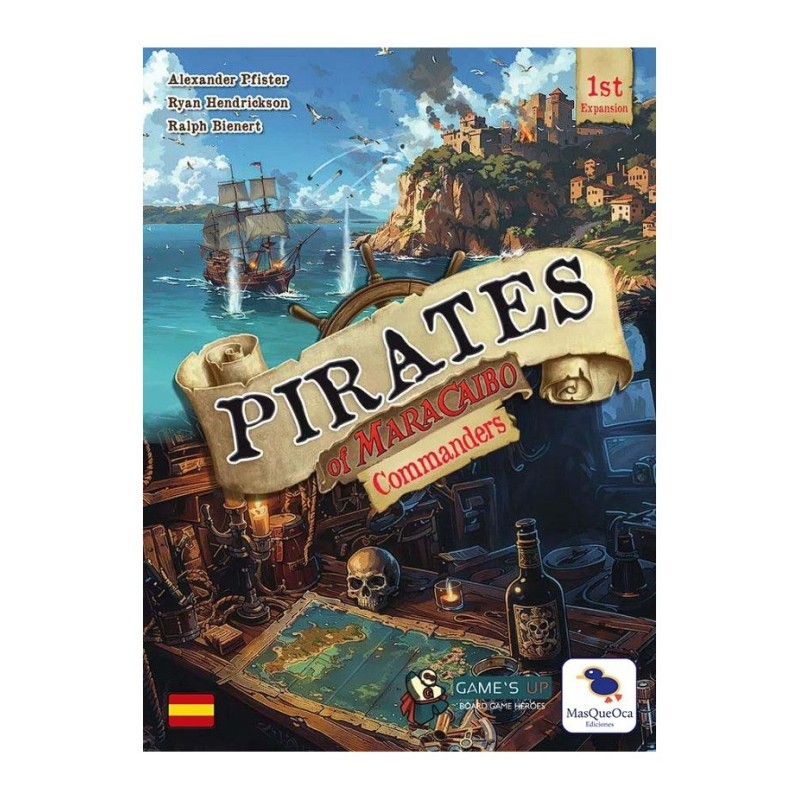 Pirates de Maracaibo. Extension des commandants.