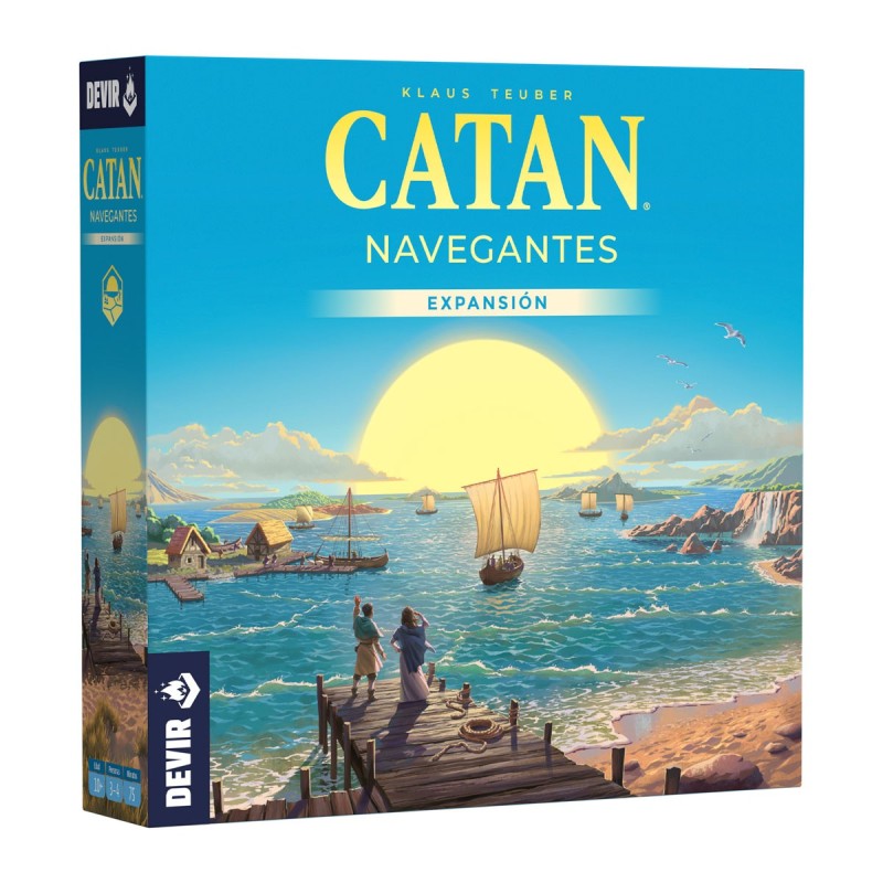 Catan: Navegadores - Expansão da exploração e do comércio. Catan: Navegadores - Expansão da exploração e do comércio.