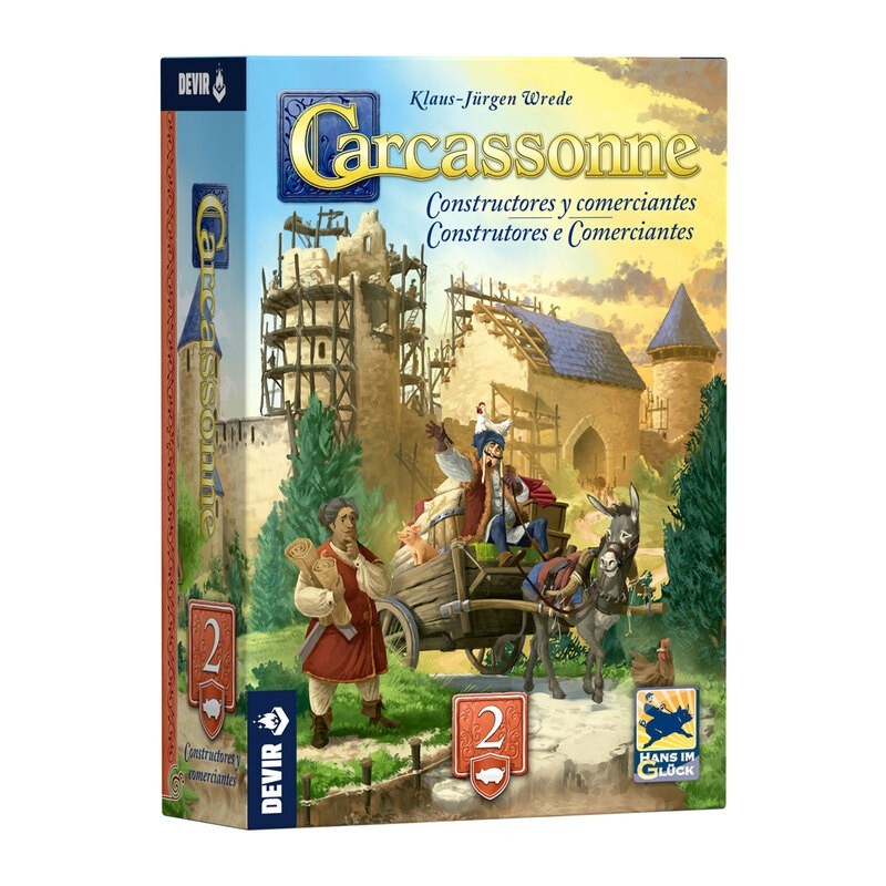 Carcassonne Exp. 2 - Builders. Carcassonne Exp. 2 - Builders.