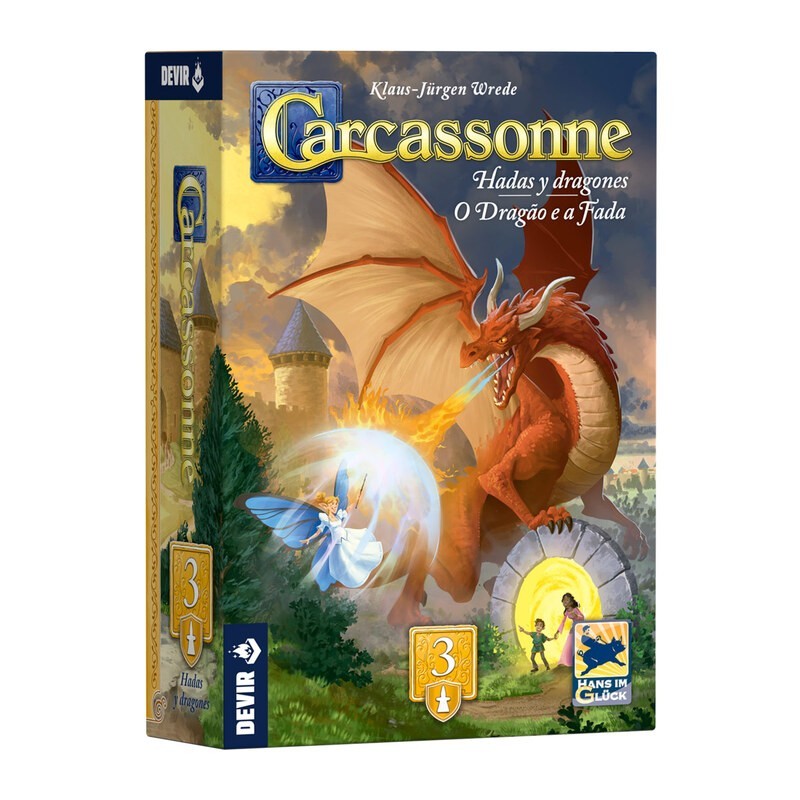 Carcassonne Exp. 3 - Dragões e Fadas.