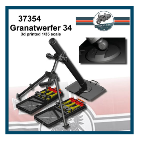 Mortaio tedesco Granatwerfer GW34.