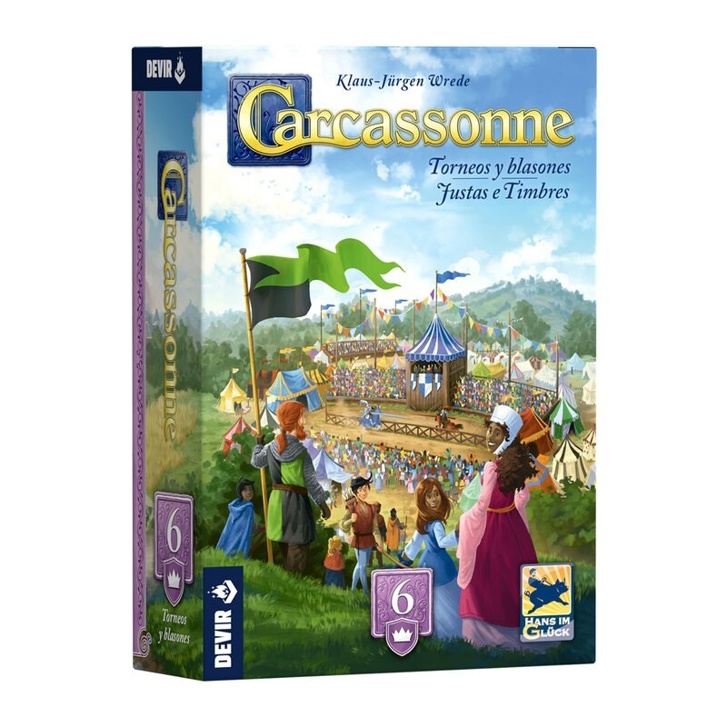 Carcassonne Exp. 6 - Tornei e Stemmi. Carcassonne Exp. 6 - Tornei e Stemmi.