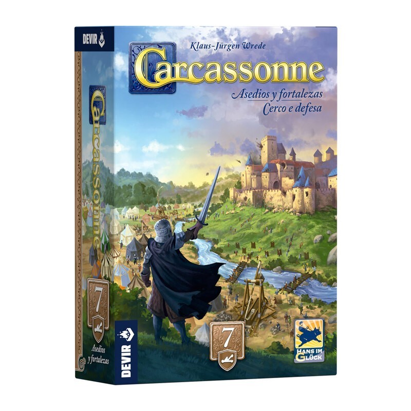 Carcassonne Exp. 7 - Asedios y Fortalezas.
