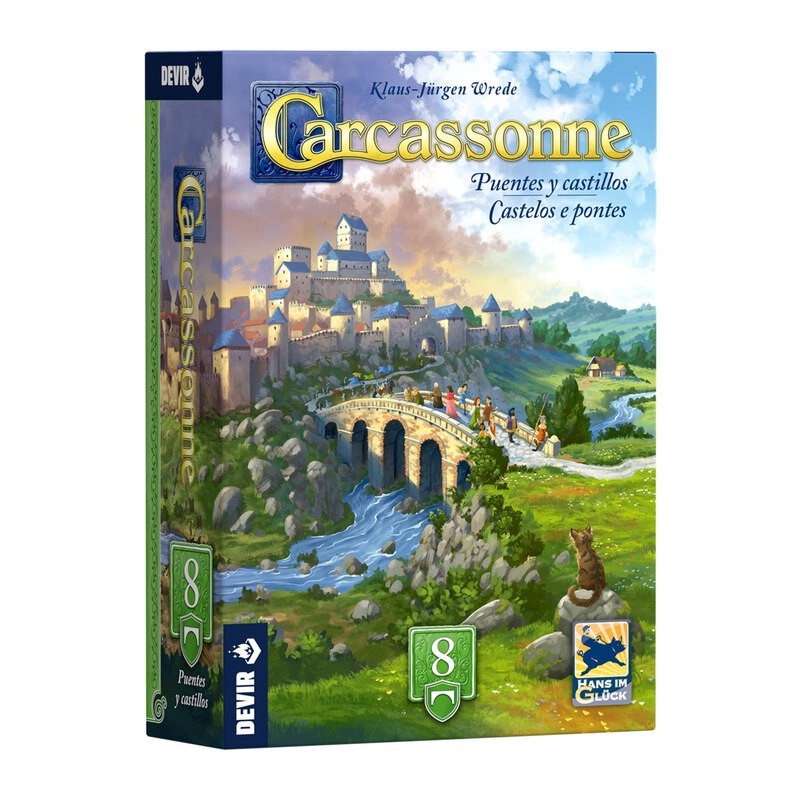 Carcassonne Exp. 8 - Brücken und Burgen.