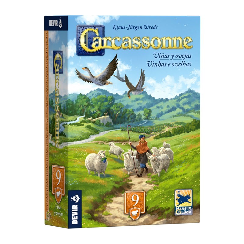 Carcassonne Exp. 9 - Vignes et moutons.