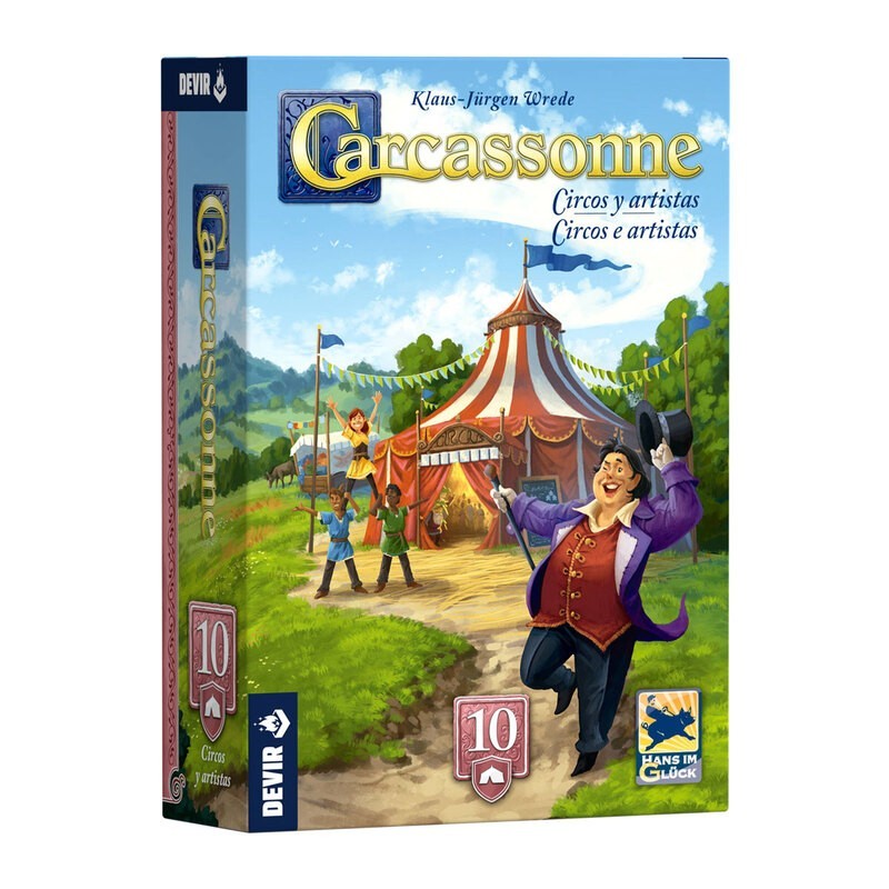Carcassonne Exp. 10 - Circhi e Artisti.