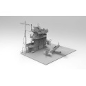 Sezione portaerei Akagi con A6M2 Zero.