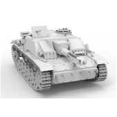 StuH 42 Ausf.G Producción Temprana con Interior Completo.