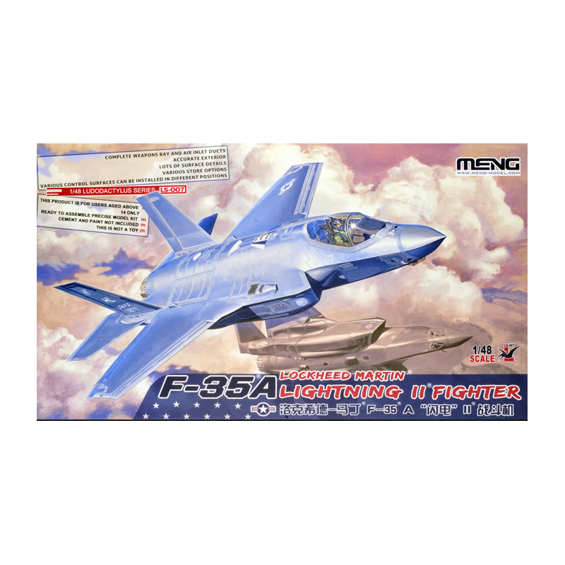 F-35A Lockheed Lightning II Fighter. F-35A Lockheed Lightning II Fighter.