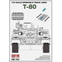 Workable Track Links For T-80.