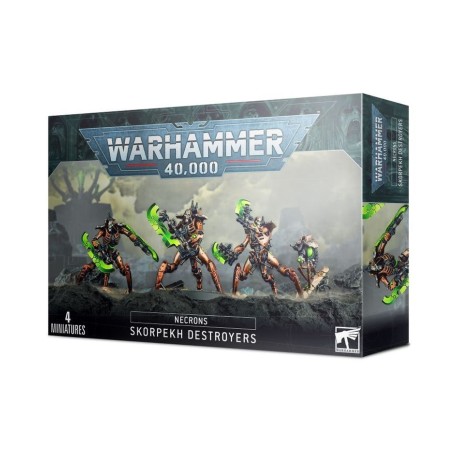 Necrons : destroyers Skorpekh.