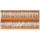 190 unpainted miniature figures. PREISER 80990