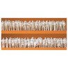 190 figuras sin pintar. PREISER 80990