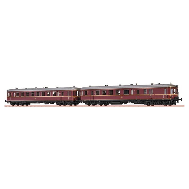 BRAWA 44726 Automotor diésel BR VT60.5 unidad doble, DB. Sonido