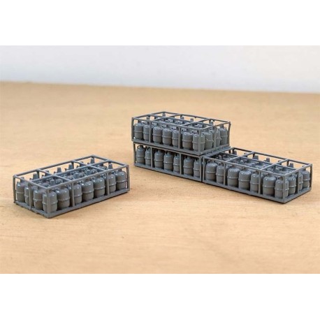 Bouteilles de butane.