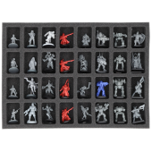 Eurobox 40 x 30 cm - Conjunto para Miniaturas de Mesa (32 Compartimentos).