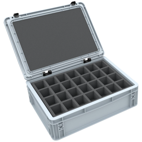 Eurobox 40 x 30 cm Set for Tabletop Miniatures (56 Compartments).