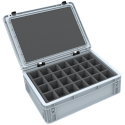 Eurobox 40 x 30 cm - Set pour miniatures de table (56 compartiments).