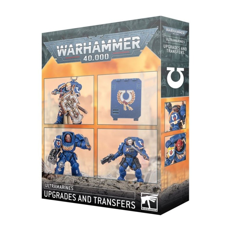 Upgrades e decalques para Ultramarines.
