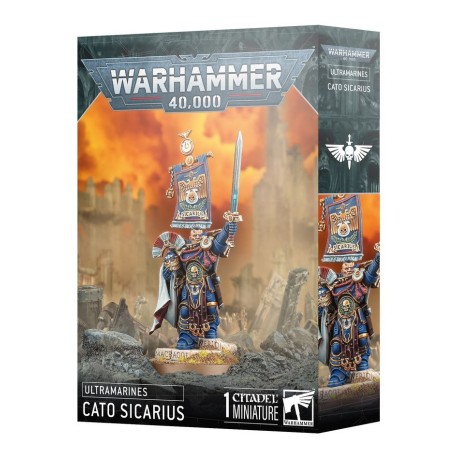 Ultramarines: Cato Sicarius.
