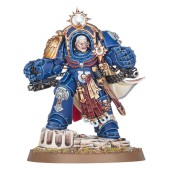 Ultramarines: Marneus Calgar in armatura Antilochus.