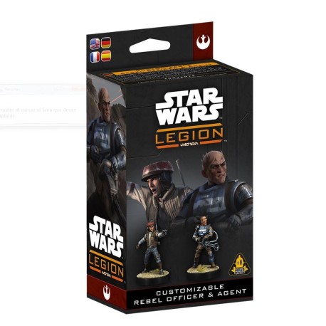 Oficial e agente rebelde.