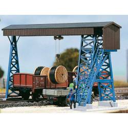 Loading crane.