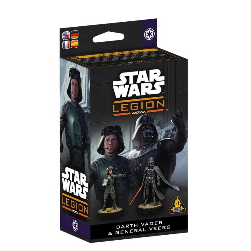 Star Wars Legion: Darth Vader und General Veers. Star Wars Legion: Darth Vader und General Veers.