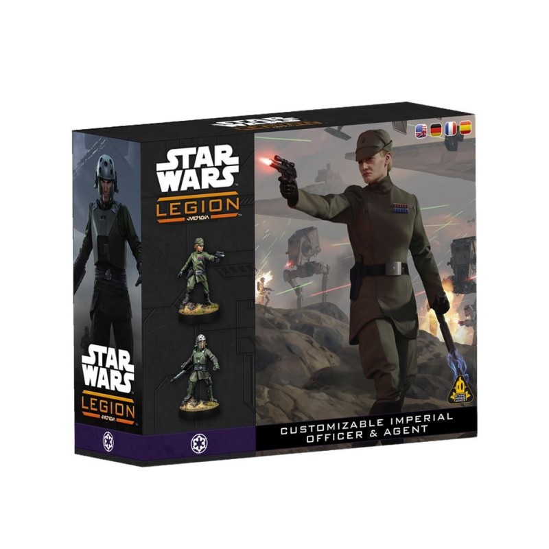 SW Legion: Oficial y agente imperial.