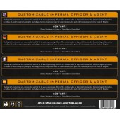 Oficial e agente imperial.