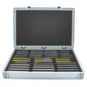 Eurobox 60 x 40 cm para locomotivas e vagões à escala N (12 compartimentos).