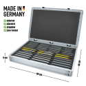Eurobox 60 x 40 cm Set for model railway N scale (12 Compartments).