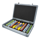 Eurobox 60 x 40 cm with zugliege for model railway H0 scale (9 Compartments).