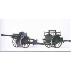 Light field howitzer 10,5 cm leFH 18 M Limber. PREISER 16527