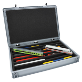 Eurobox 60 x 40 cm para locomotivas e vagões de escala H0 (7 compartimentos).