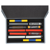 Eurobox 60 x 40 cm para locomotivas e vagões de escala H0 (7 compartimentos).