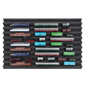 Eurobox 60 x 40 cm para locomotivas e vagões à escala N (10 compartimentos).