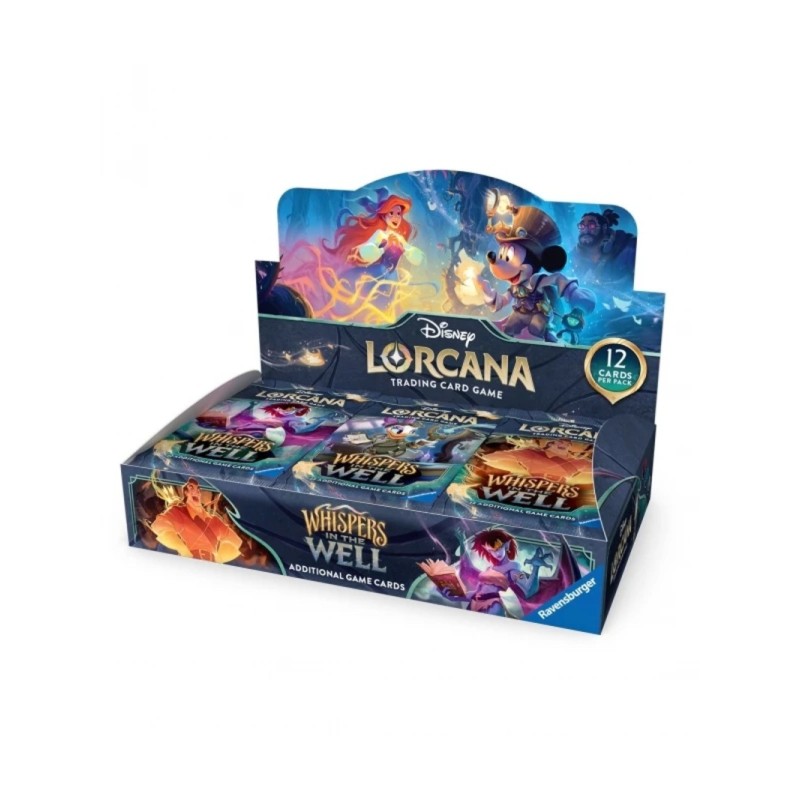 Lorcana: 24 boosters of Whispers in the Well. English.