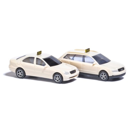 Ensemble de taxis.