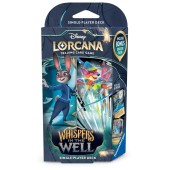 Lorcana: Sussurros no Poço Single Starter Deck B - Safira e Aço Juddy Hopps e Robin Hood (Inglês).