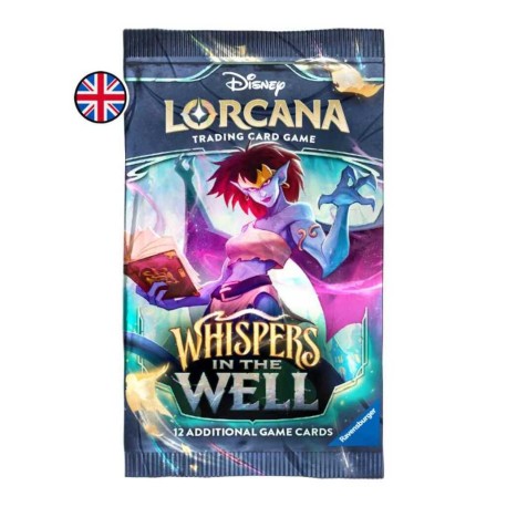 Lorcana: Whispers in the well booster. English.